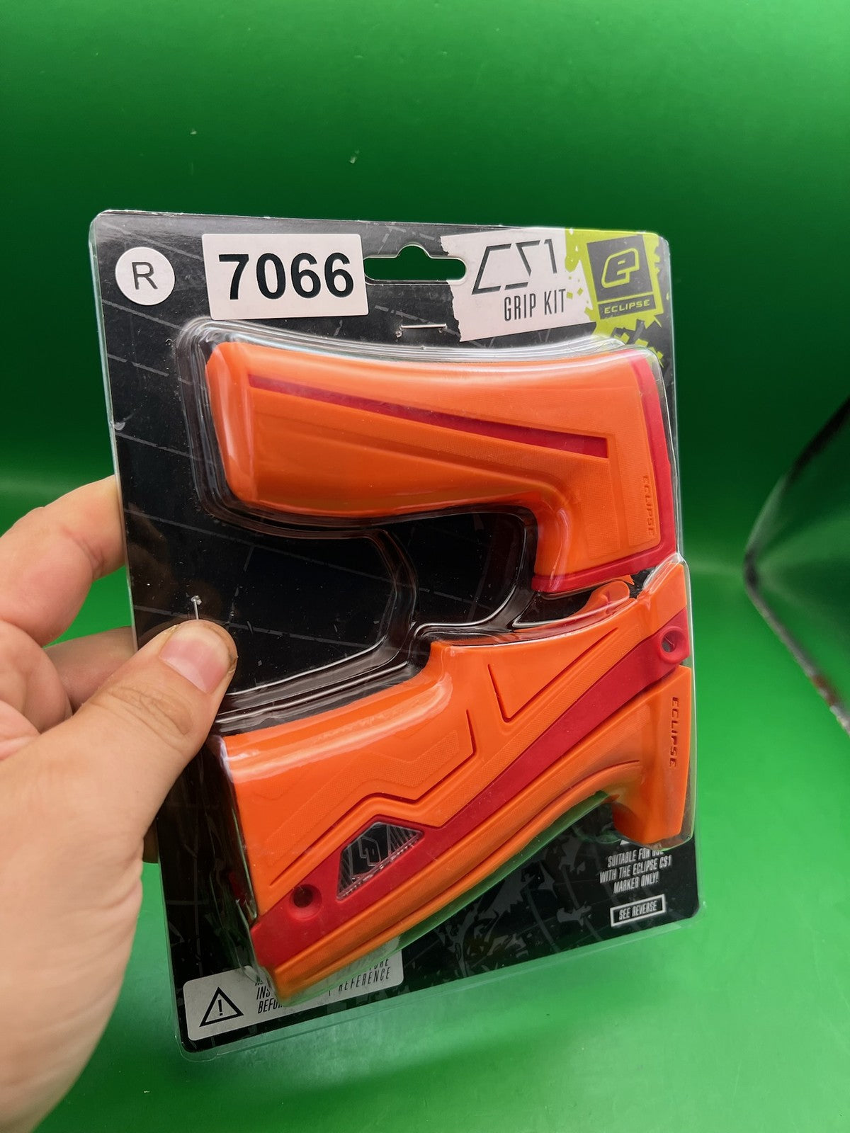 Planet Eclipse CS1 Grip Kit Orange Red