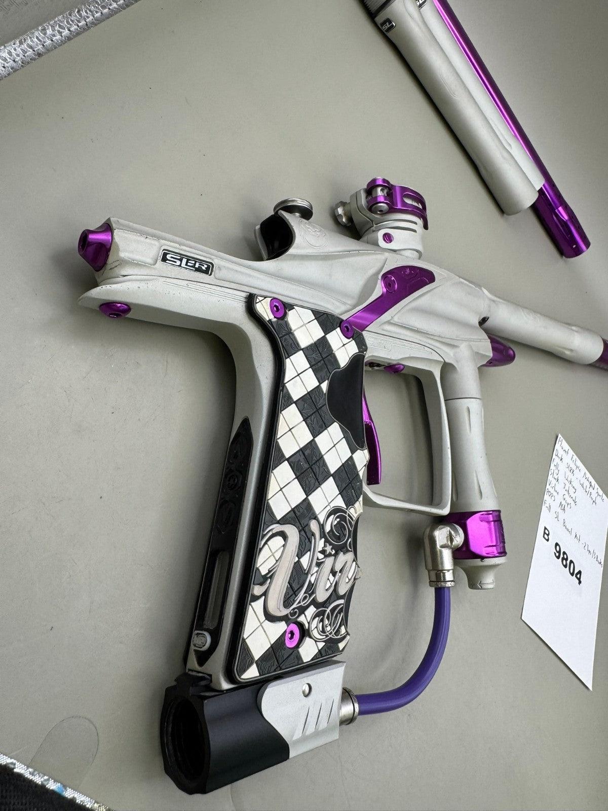 Planet Eclipse/Warped Sportz Dark SL8R - White/Purpler - Fully Working