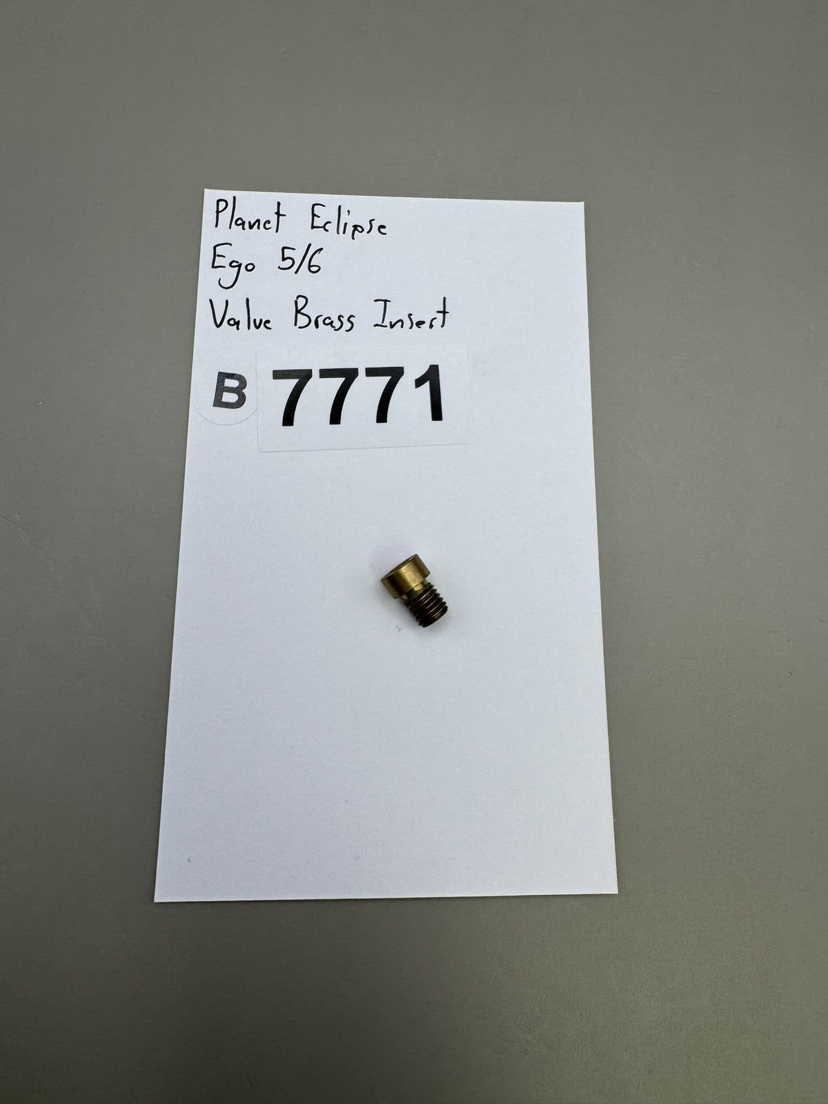 Planet Eclipse Ego 5/6 Valve Brass Insert