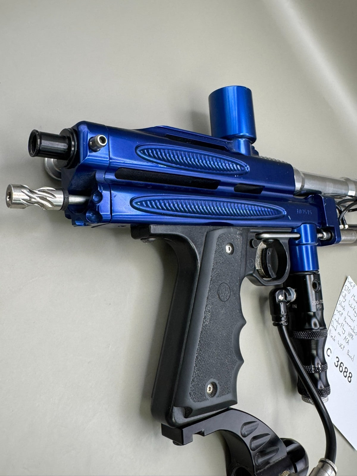 WGP STO Mech Autococker - Blue - Paintball Marker Fully Working
