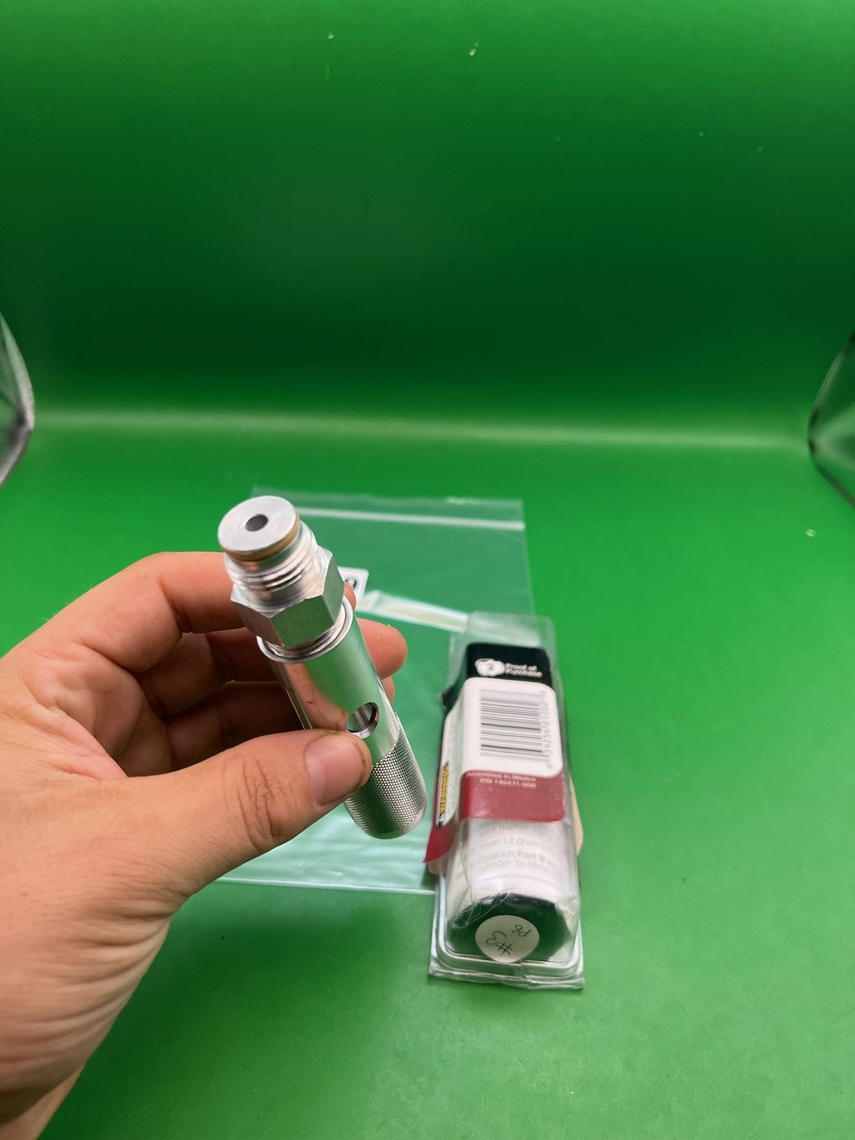 Brass Eagle 12g CO2 Jett Adapter Silver