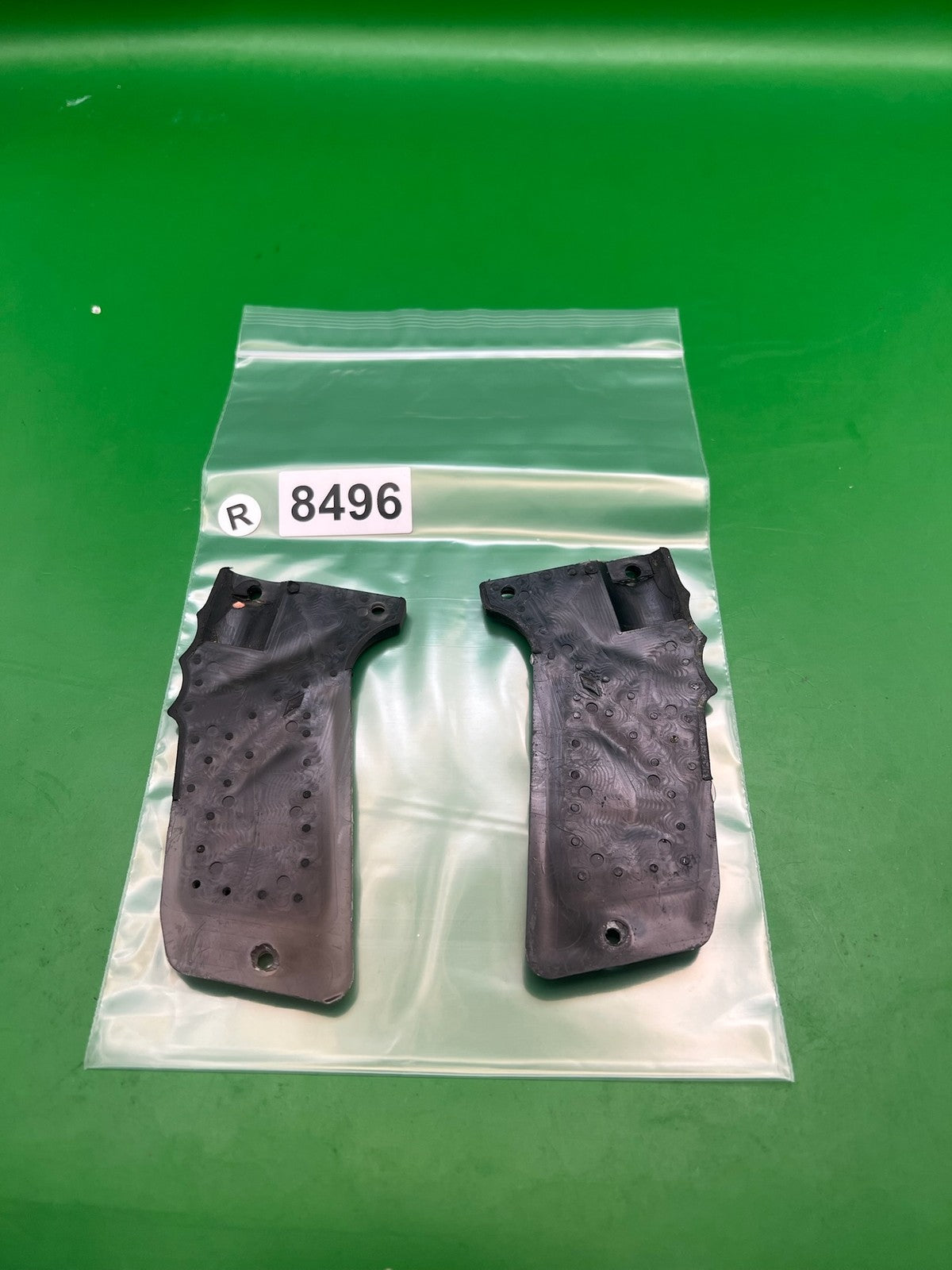 WGP Planet Eclipse Worr Blade Grip Panels Black Rubber Pair