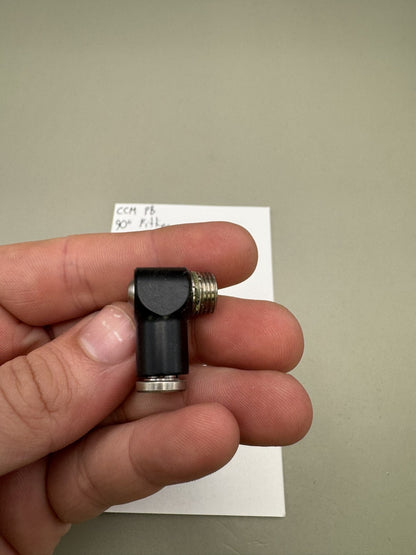 CCM PB 90Â° Fitting Black
