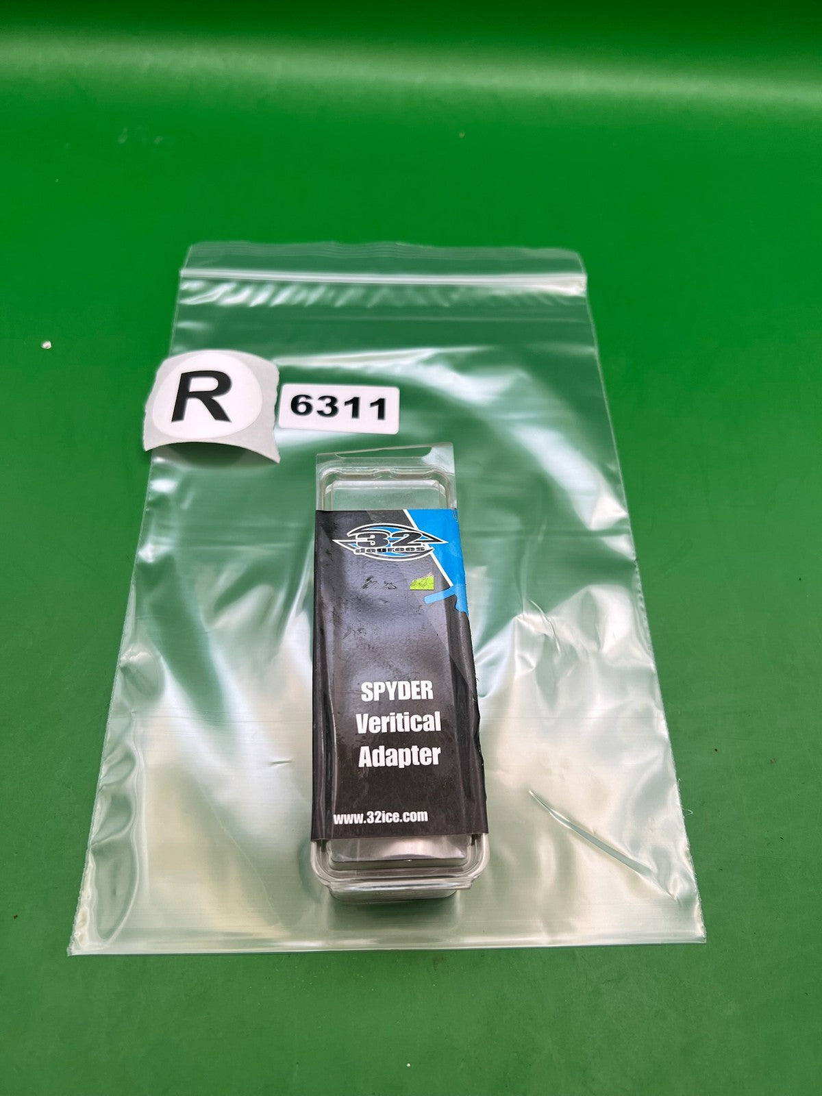 32 Degrees Vertical Adapter Silver - Autococker Compatible - used paintball vertical adapter - silver