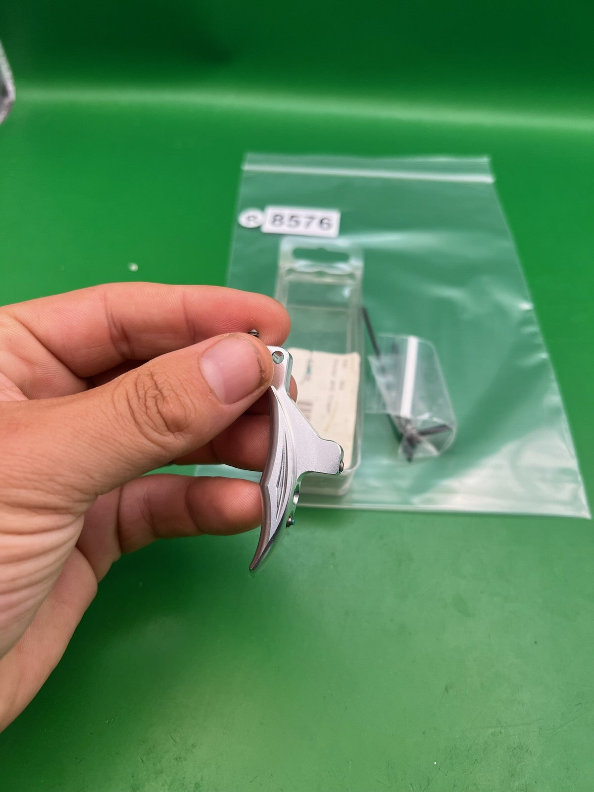Smart Parts Shocker Trigger Silver Aluminum SFT NXT