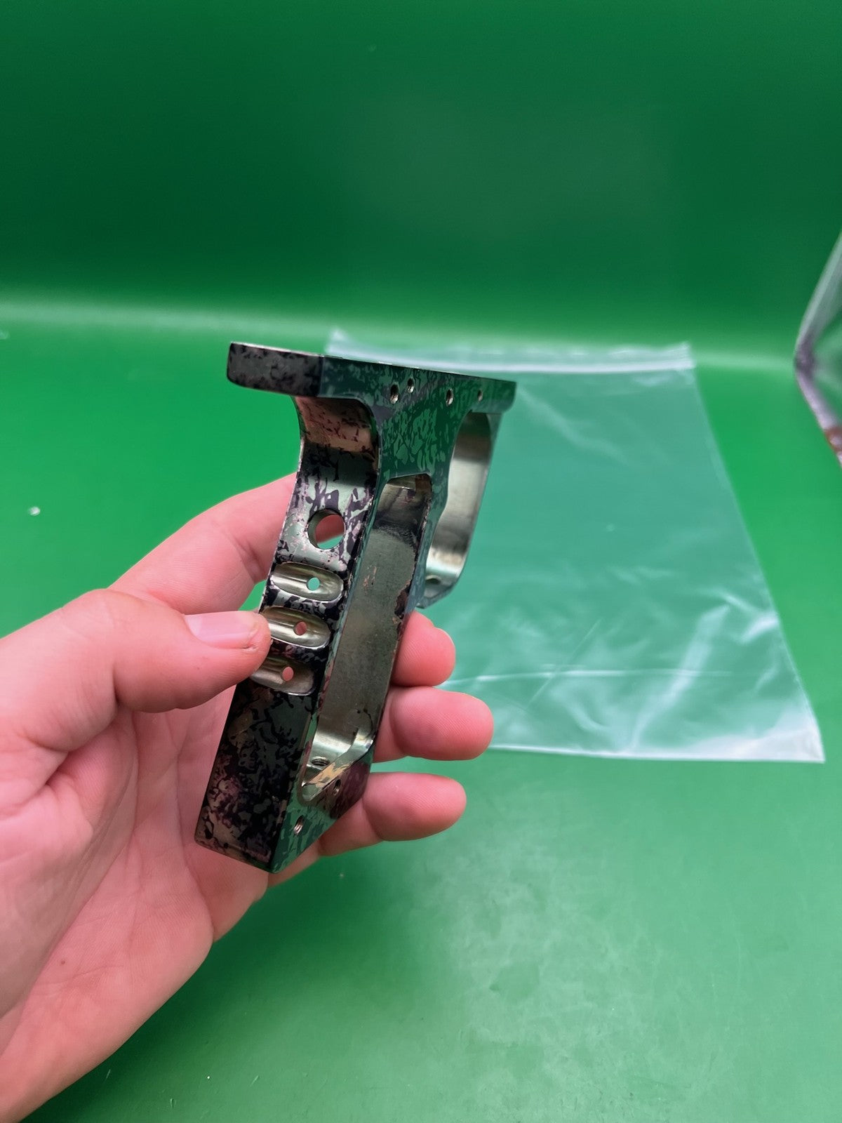 WGP Angel LCD Trigger Frame Splatter Ano Aluminum Paintball