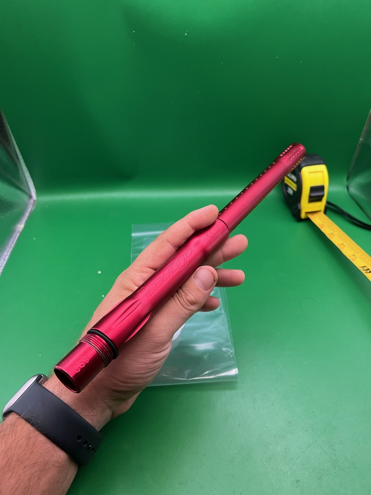 Dye Ultralite UL Barrel AC Autococker Thread 14" .692 Bore Red Aluminum