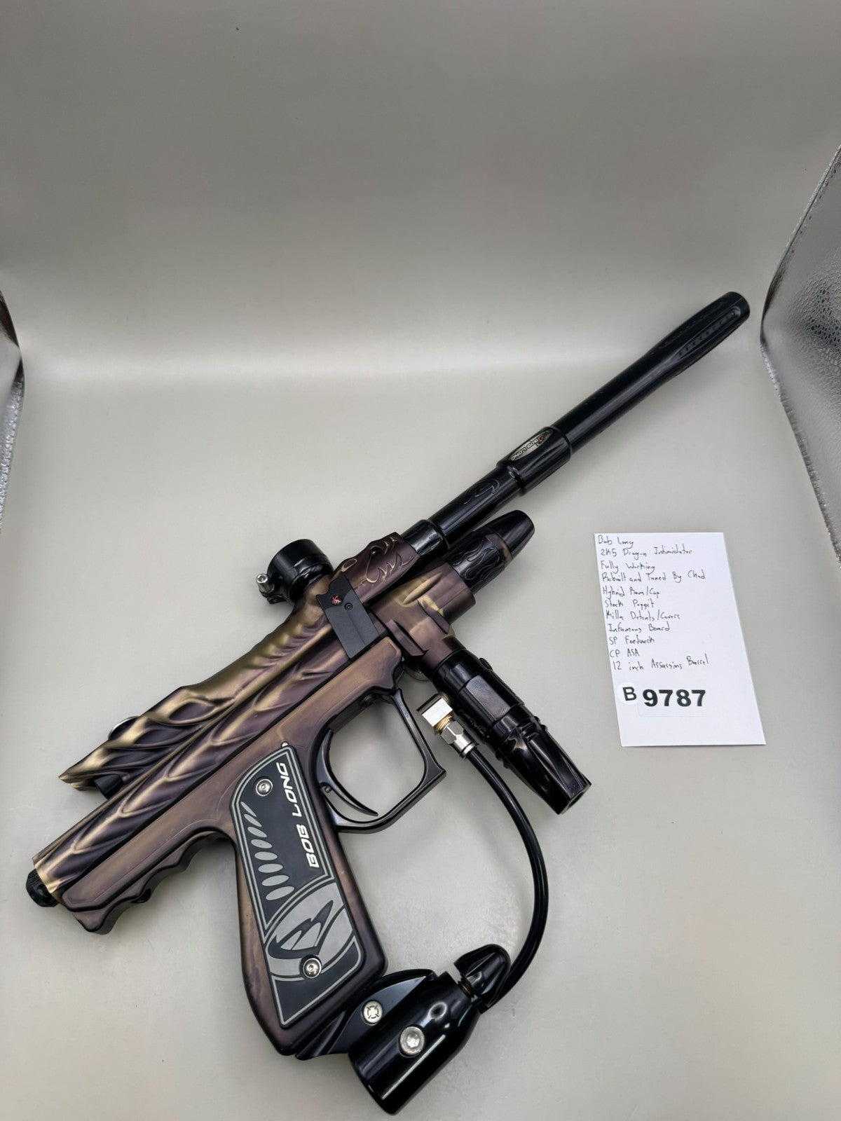 Bob Long 2k5 Dragon Intimidator - Paintball Marker Fully Working