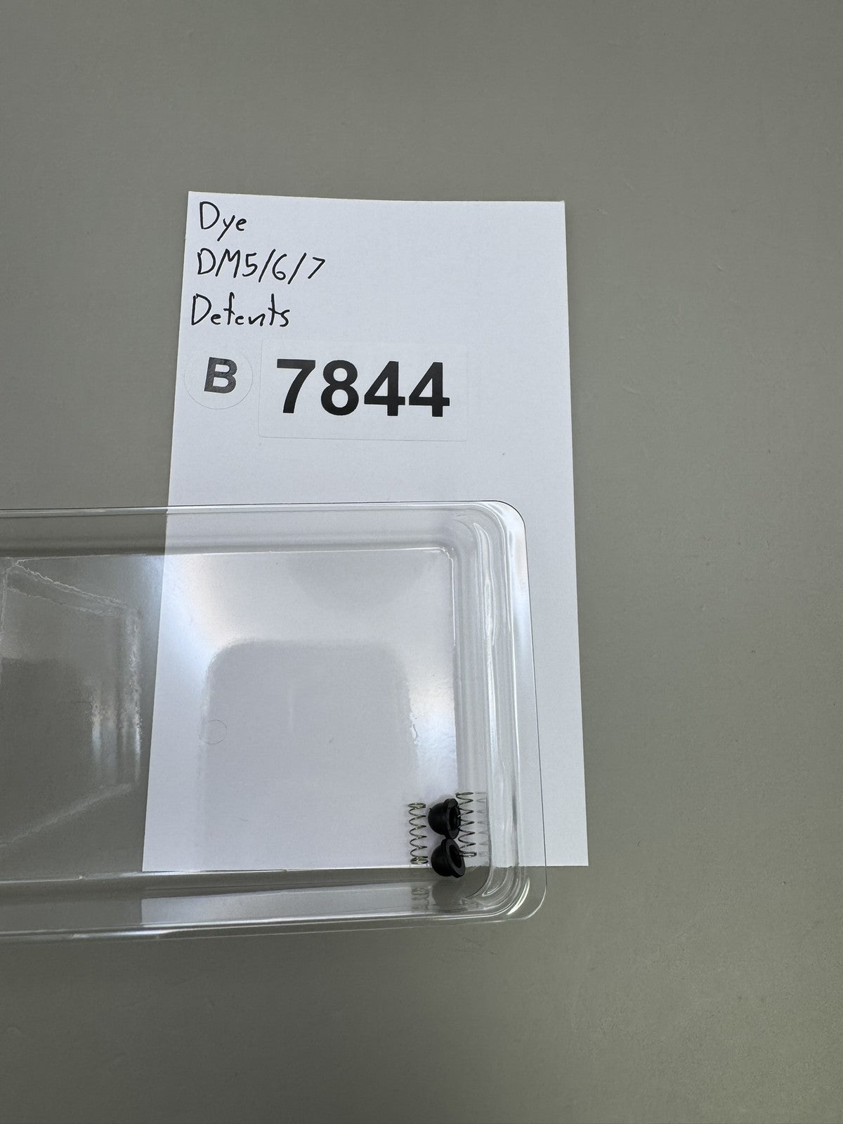 Dye DM5 DM6 DM7 Ball Detents Black