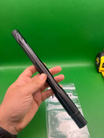 System X 12in Spiral Ported Autococker Cocker Paintball Barrel Black .689