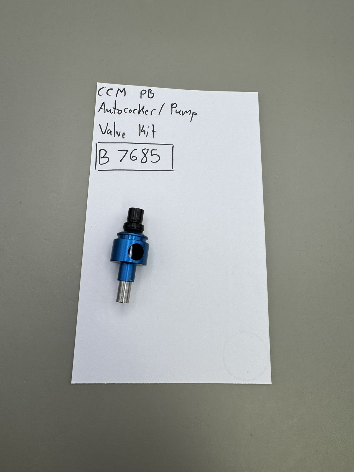 CCM Autococker Pump Valve Kit Blue