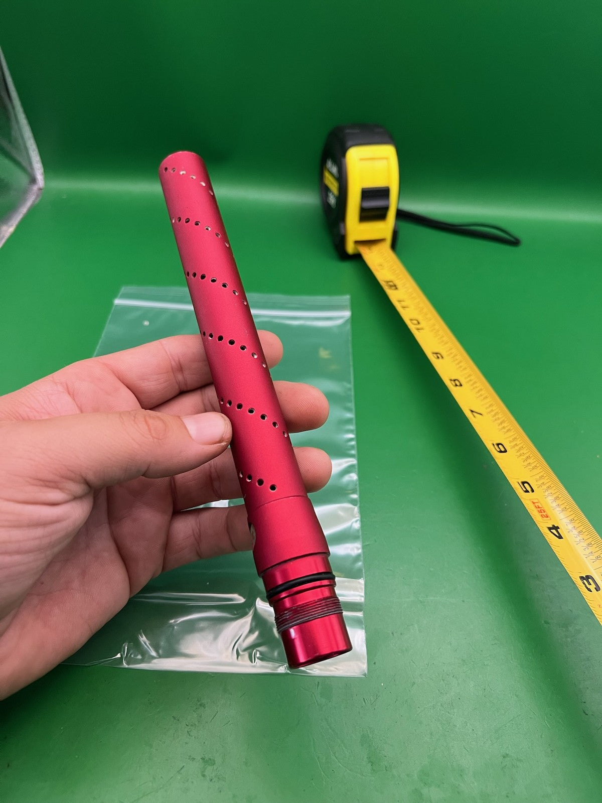 Smart Parts Progressive Paintball Barrel Tip Red 12in