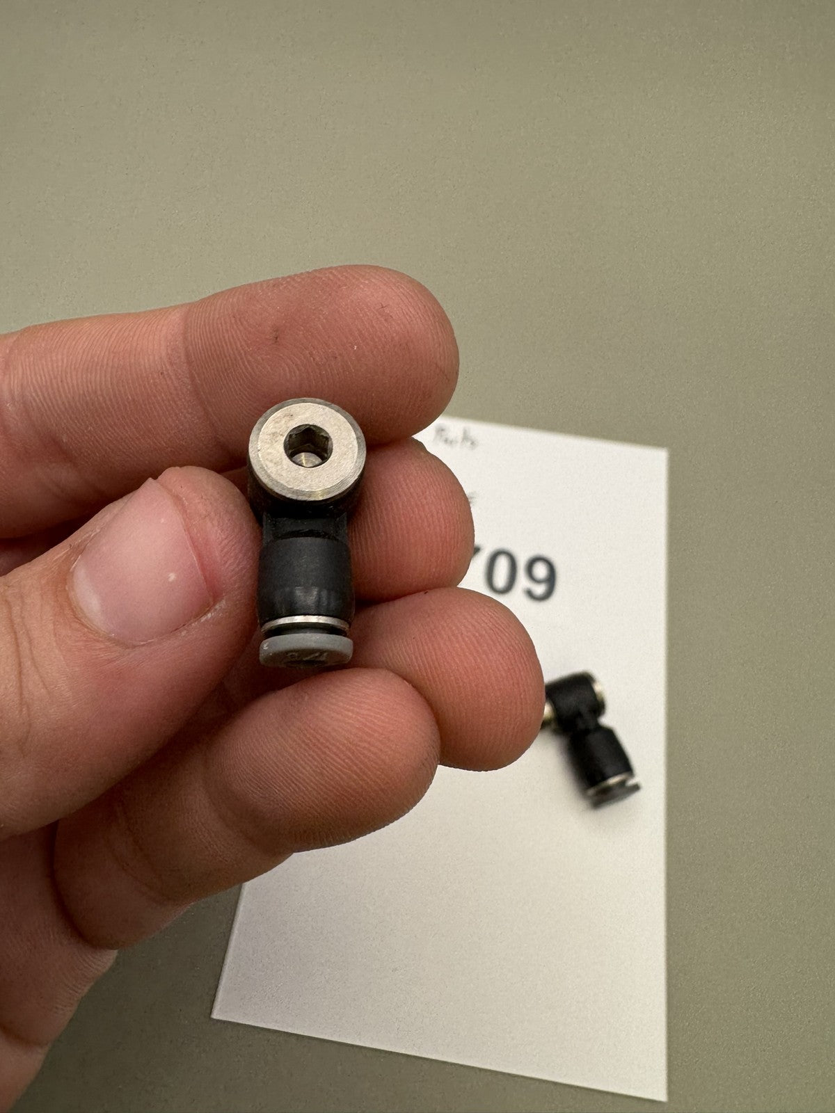 Smart Parts Ion Elbow Fittings Black (2x)