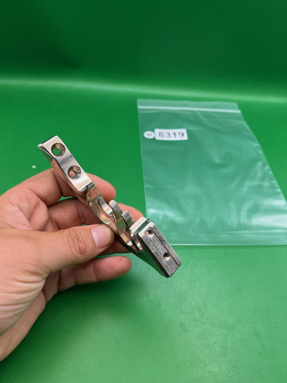 CP Custom Products Flame Drop Forward Silver Chrome Polished