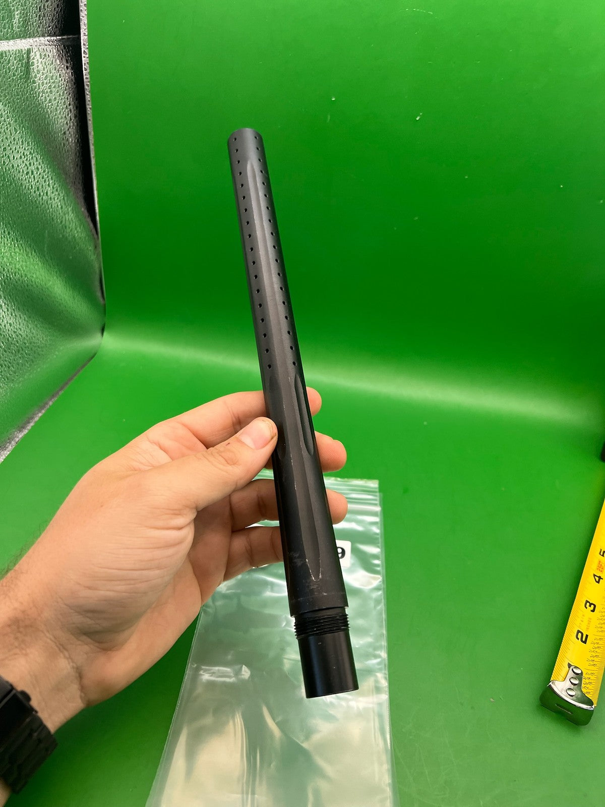 Stock Empire Barrel 12" .685 Black - used paintball barrel - black