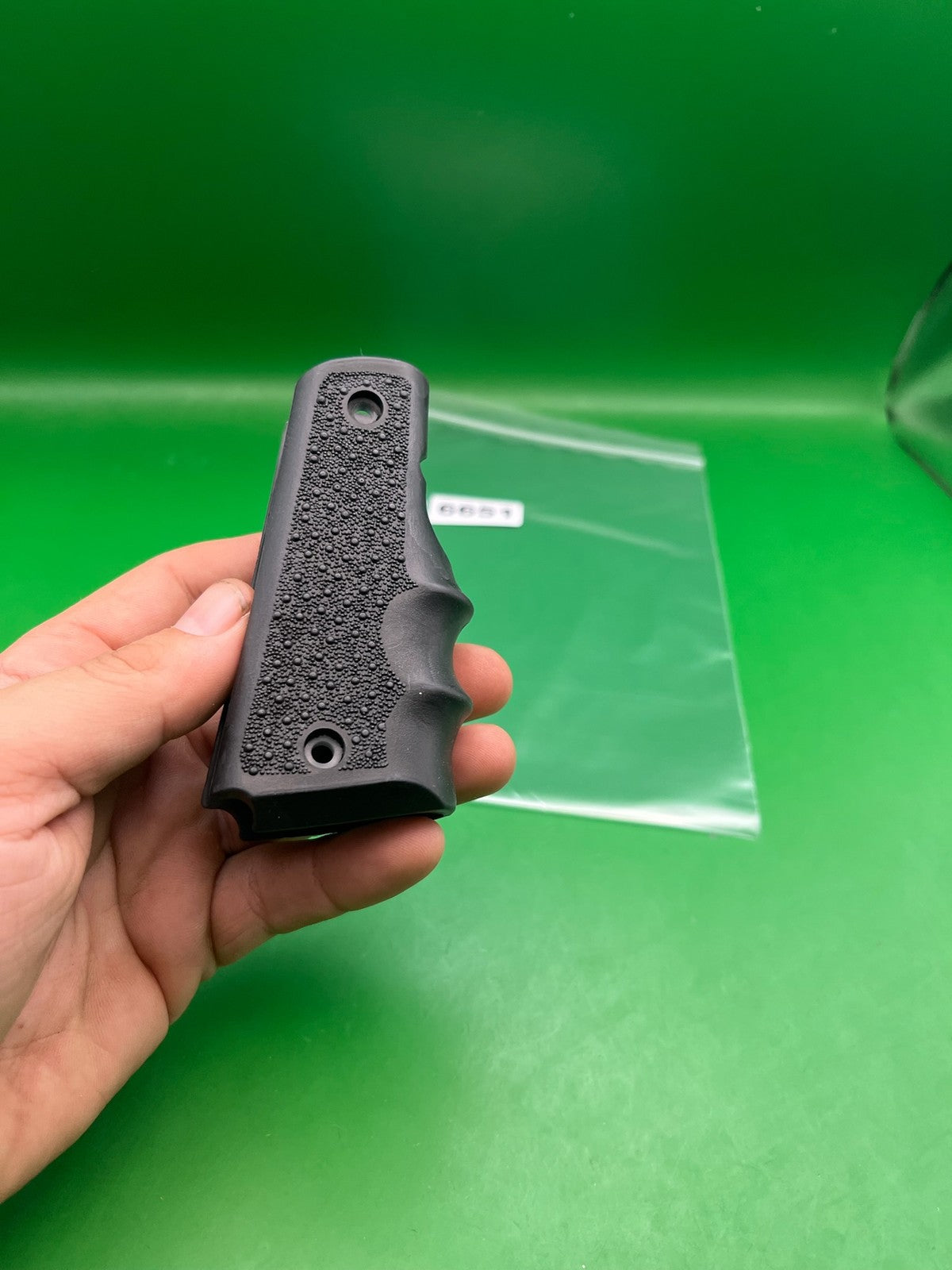 45* Autococker Grips - used paintball grip panel - black