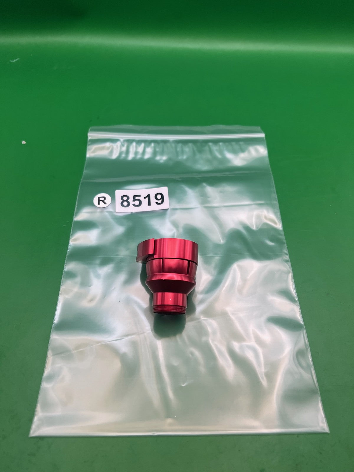 Warrior Ion G Lock Clamping Feedneck High Rise Red Aluminum