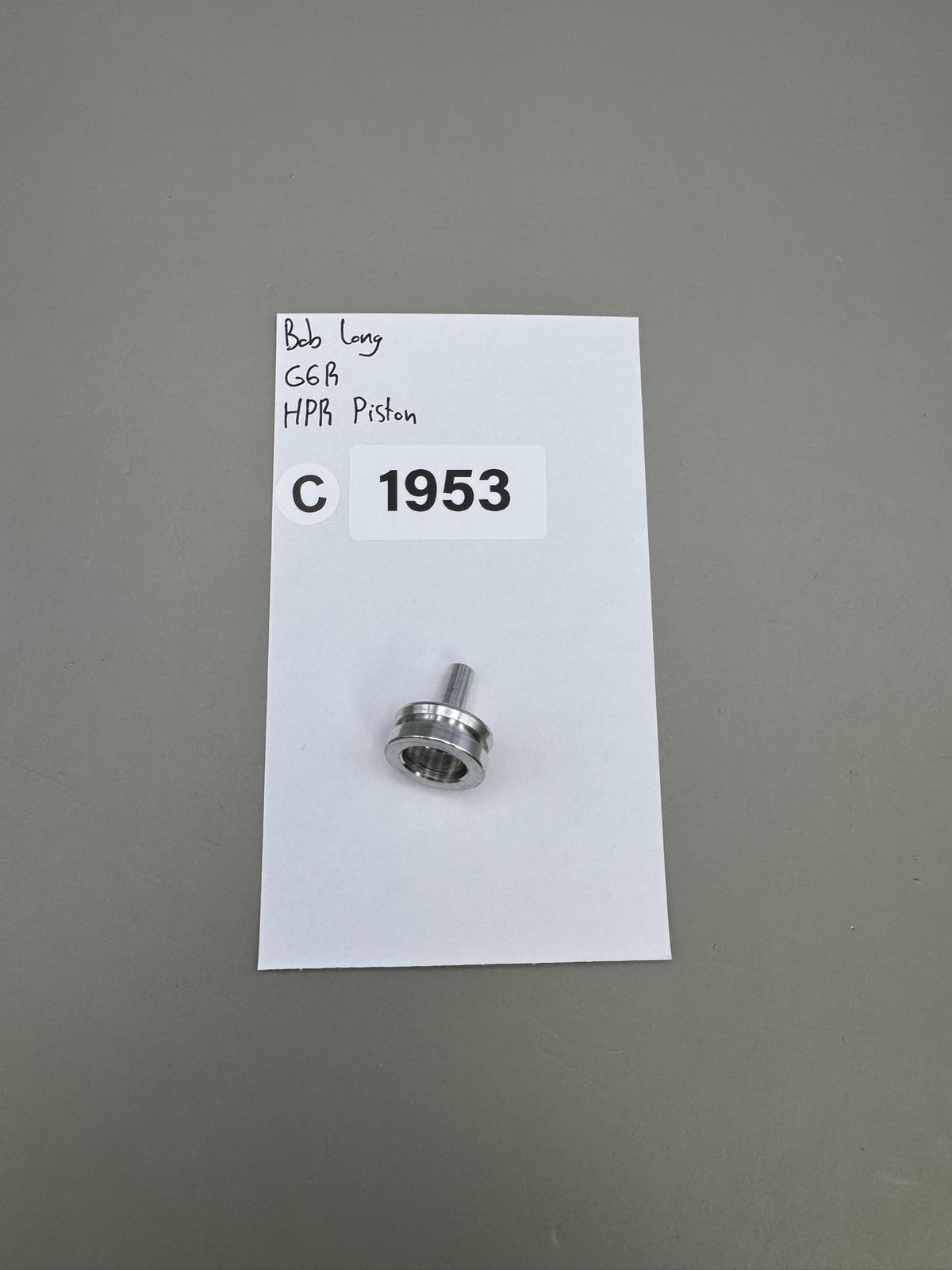 Bob Long G6R HPR Piston