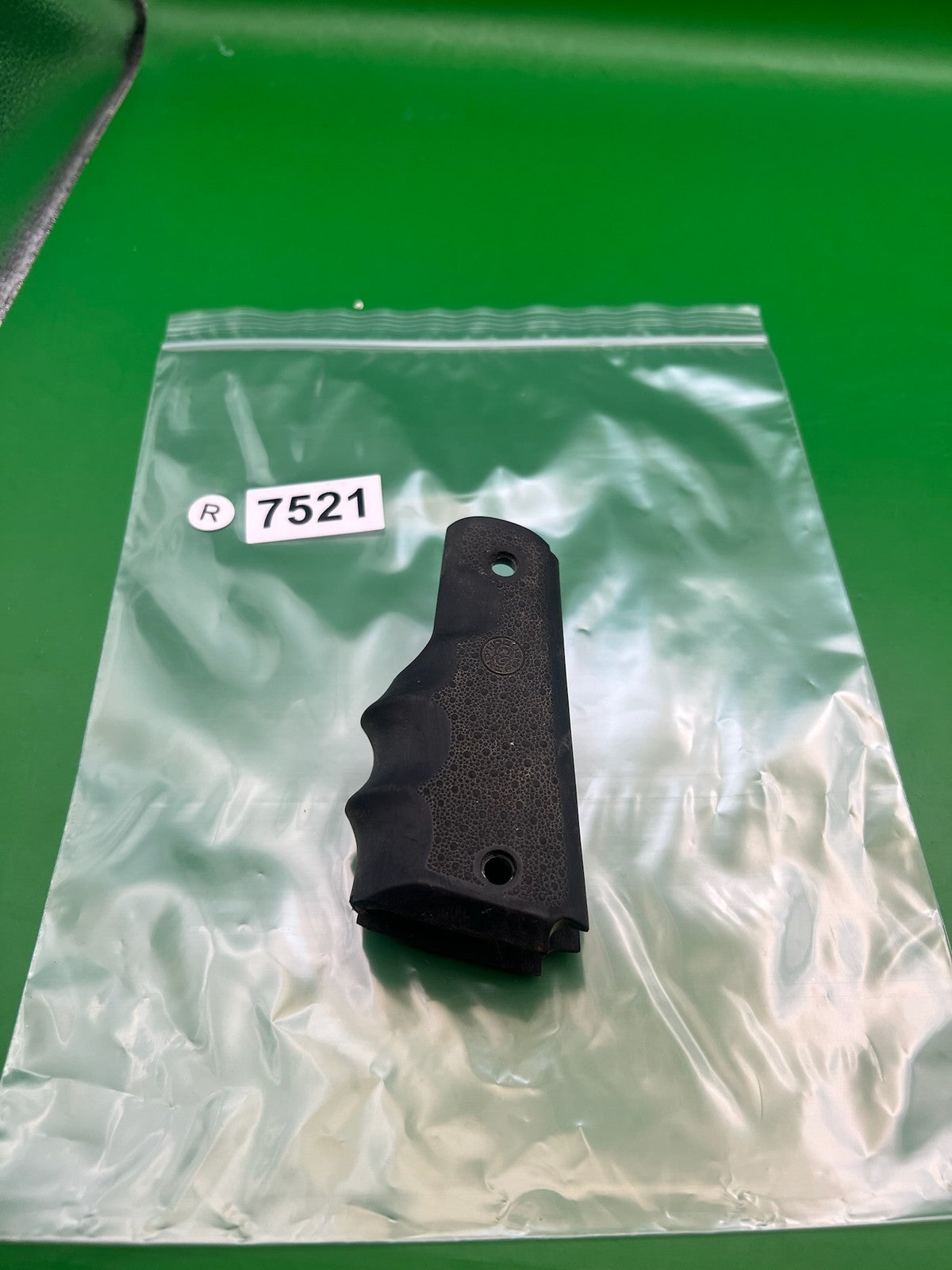 ICD 1911/45 Style Rubber Grip Panels Black Stippled Paintball Marker