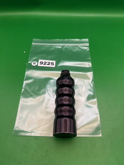 Vintage Paintball CO2 Expansion Chamber Ribbed 6-Stage Vertical Grip Black
