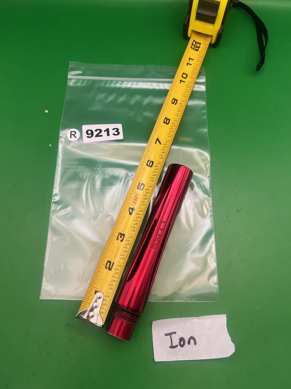 DLX Luxe Freak XL Barrel Back Ion Thread Red Anodized ~6" Aluminum