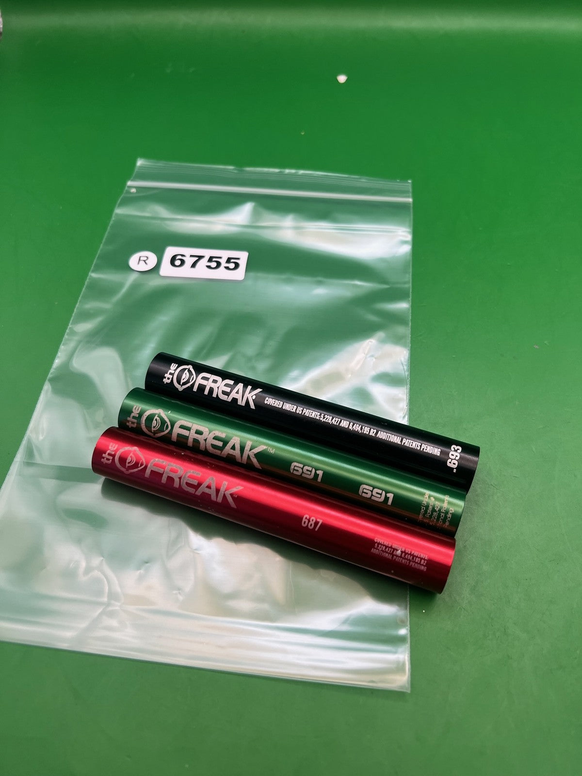Smart Parts Freak Barrel Inserts .687 .691 .693 Black Green Red
