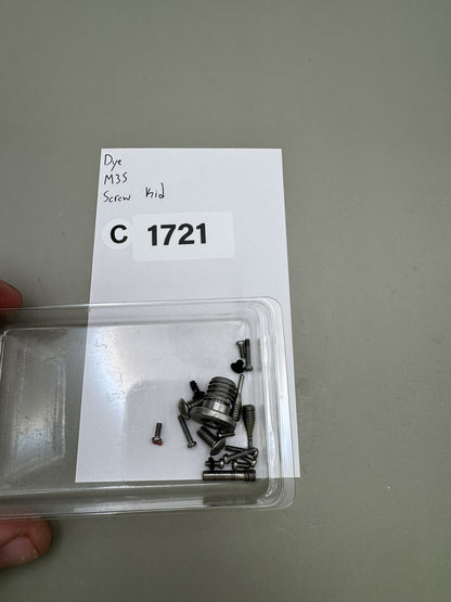 Dye M3S Screw Kit