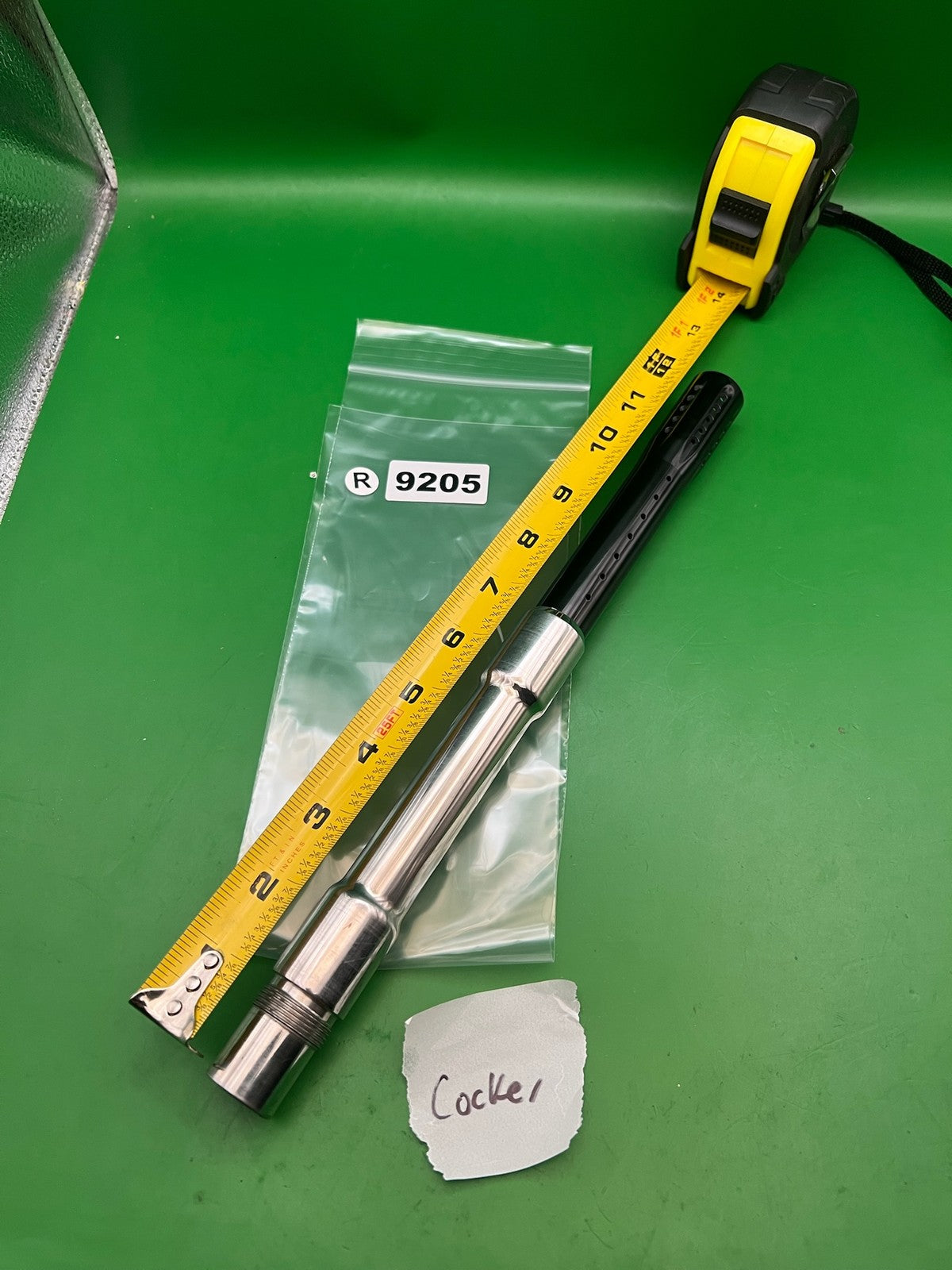 Dye BoomStick 12" Inch Barrel .690 Autococker AC Thread Silver Black