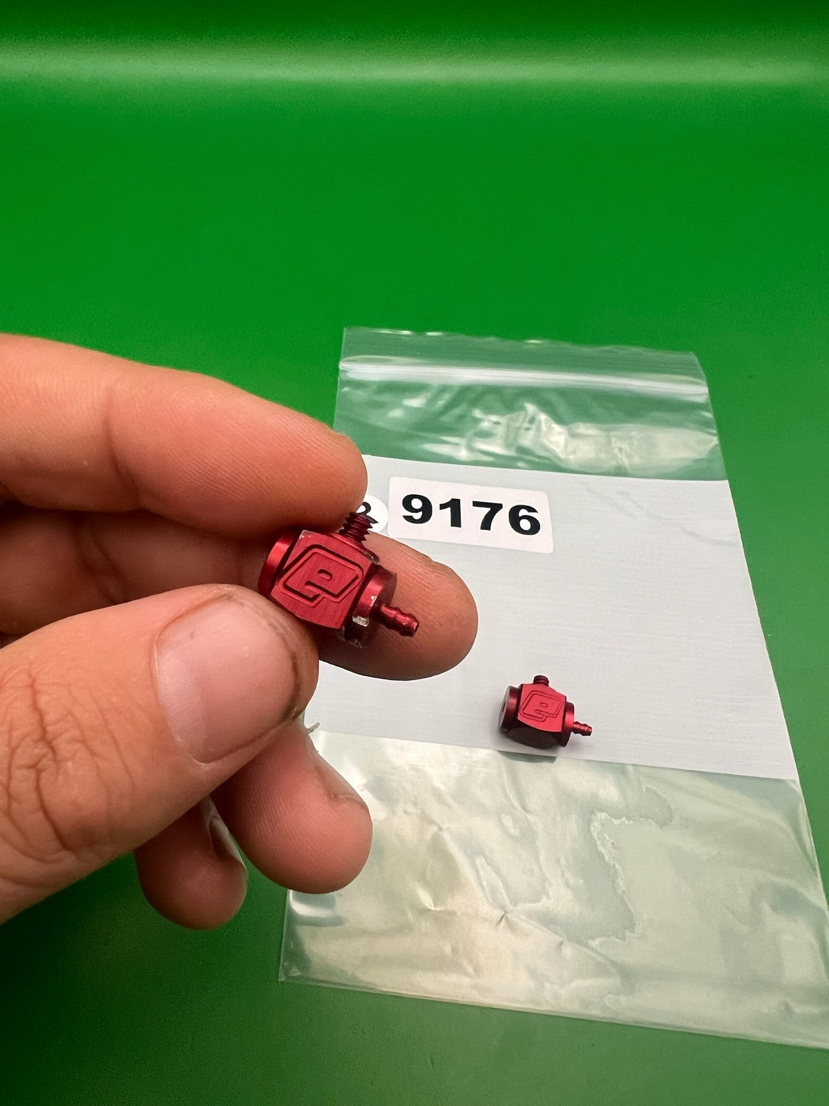 Planet Eclipse Ego 5/6 QEVs Quick Exhaust Valves Red Anodized Aluminum