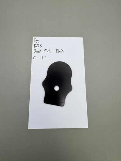 Dye DM3 Back Plate - Black