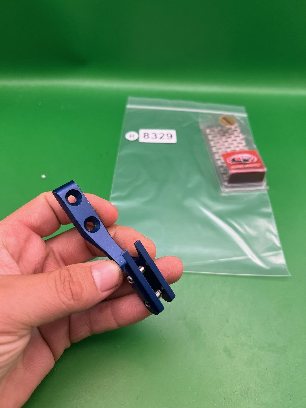 Custom Products CP ASA Rail Drop Forward Dust Blue Paintball Marker Part