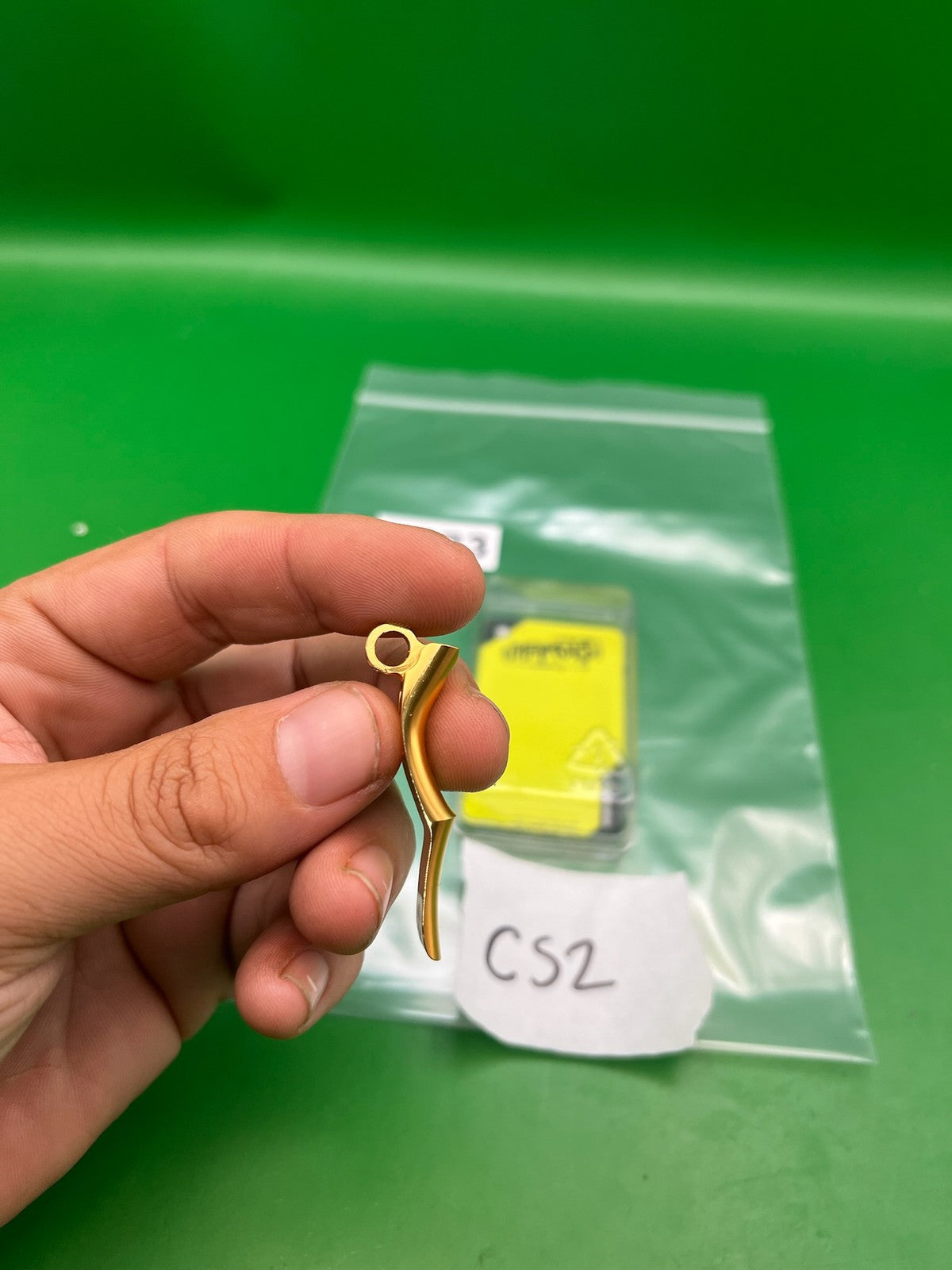 Infamous GEO R5 Deuce Trigger Gold Fits CS2 CS3 Haptic Type R