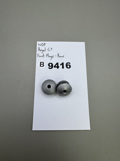 WDP Angel G7 Front Plugs - Raw