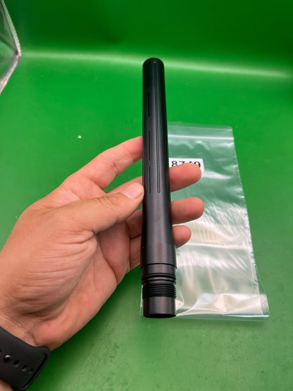 Infamous Silencio Pro DNA Paintball Barrel Tip 14" Black Aluminum