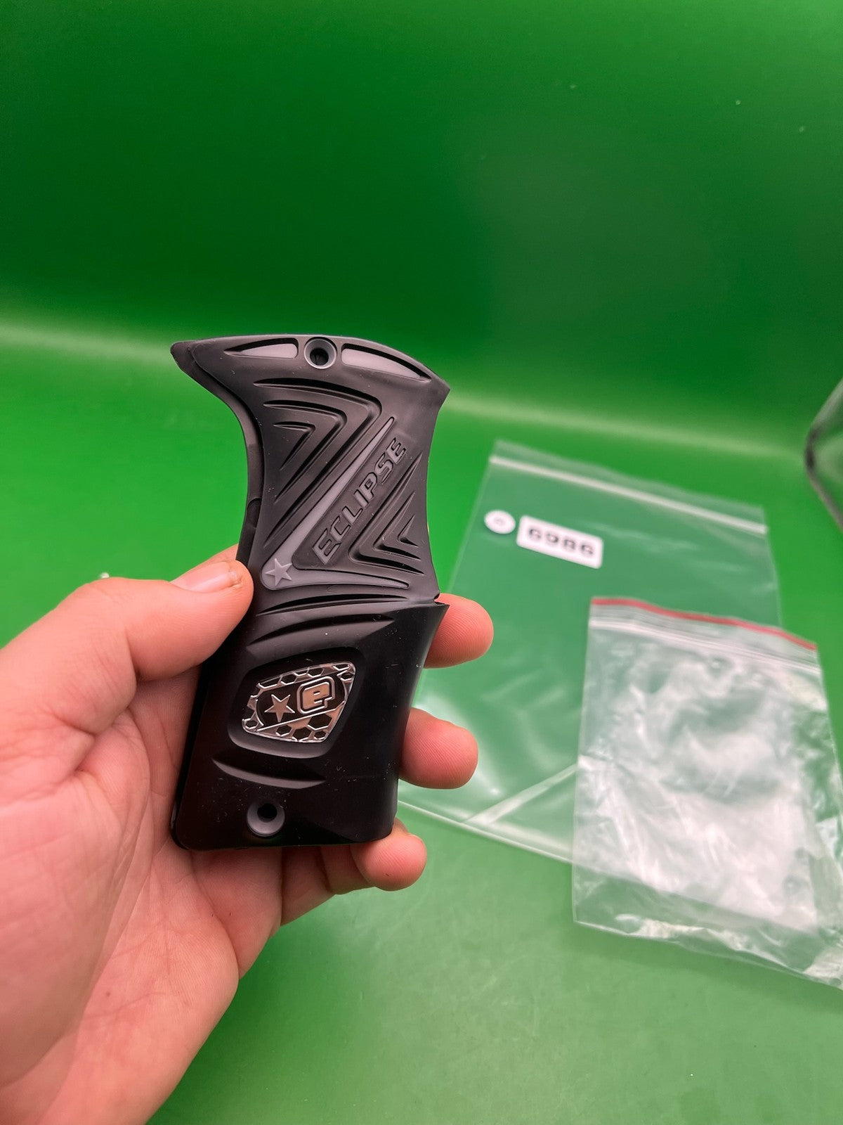 Planet Eclipse Ego11 Geo3 Rubber Grip Black