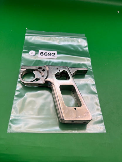 Autococker Slider Frame - used paintball grip frame - raw aluminum / unfinished
