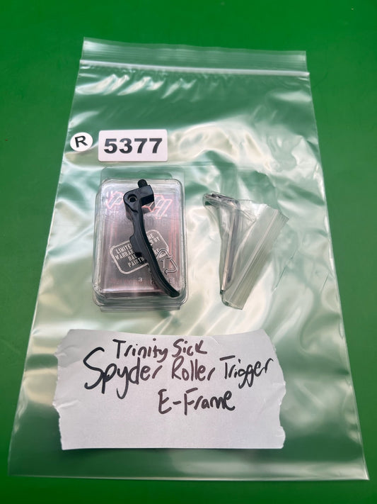 Trinity Sick Spyder Roller Trigger E-Frame Black Aluminum Bearing