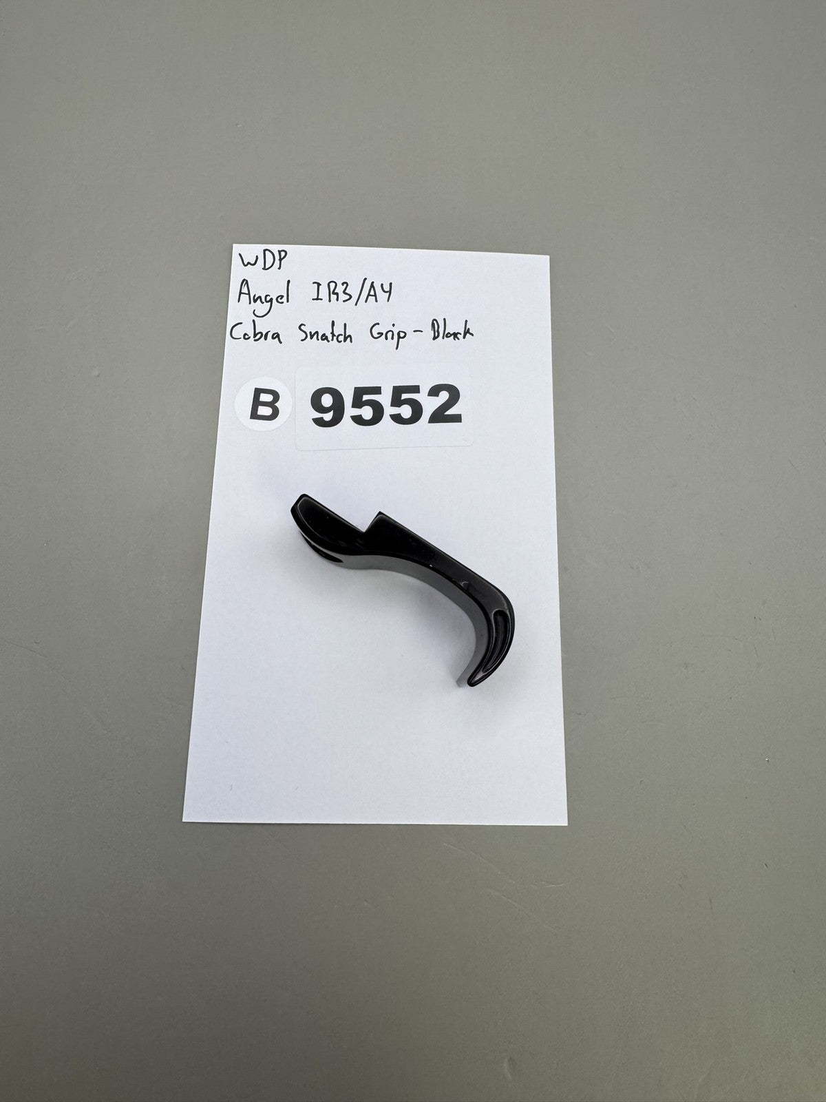 WDP Angel IR3/A4 Cobra Snatch Grip - Black