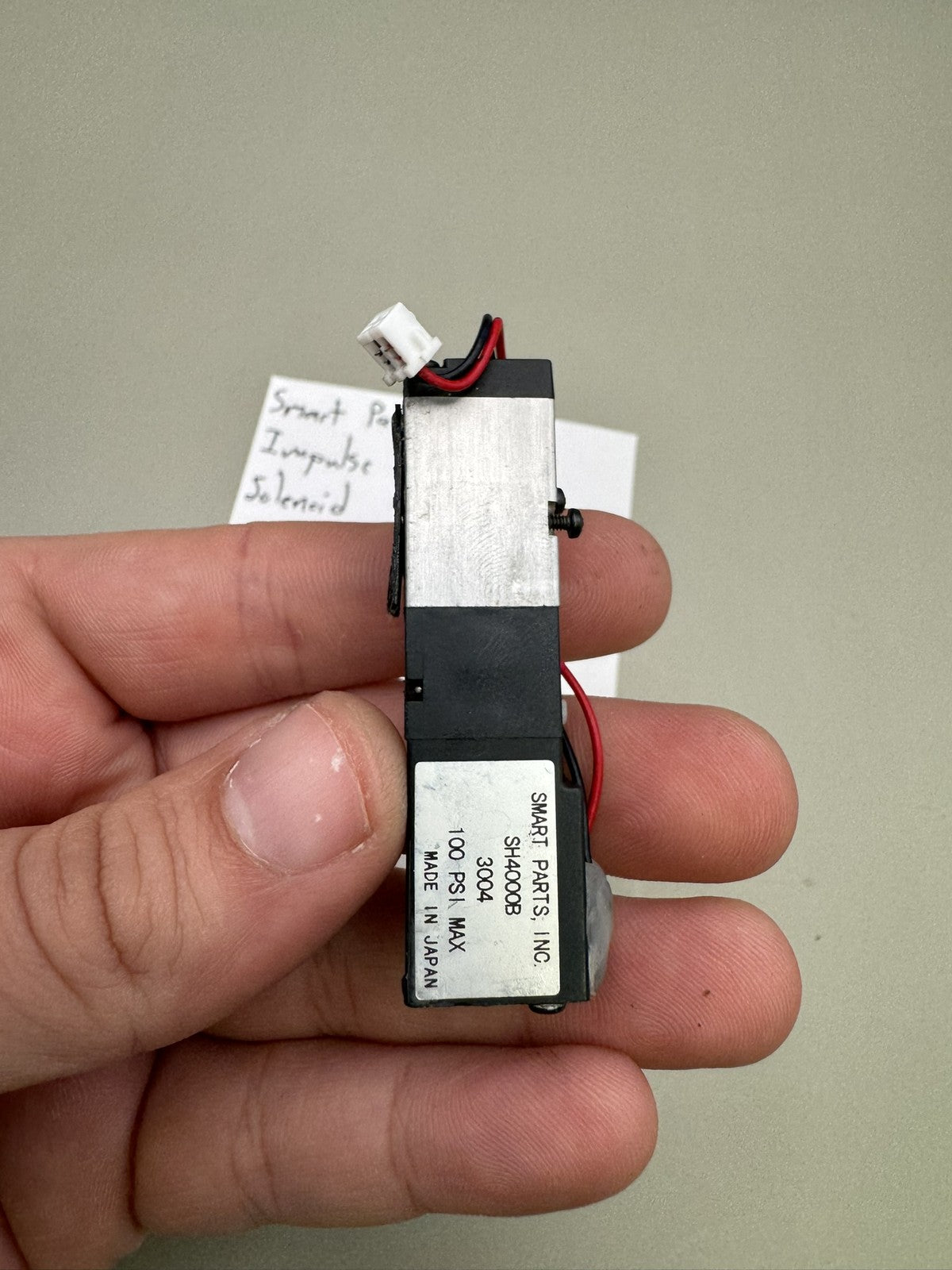 Smart Parts Impulse Solenoid Black