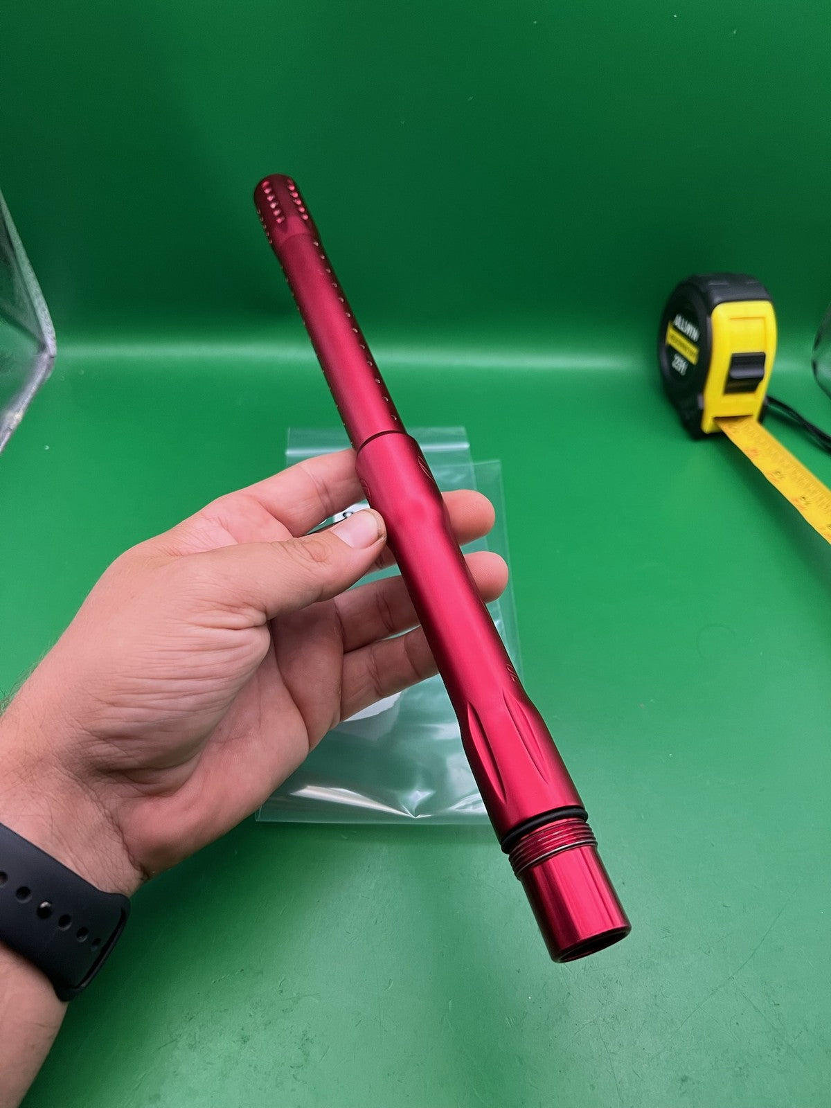 Dye Ultralite UL Barrel AC Autococker Thread 14" .692 Bore Red Aluminum