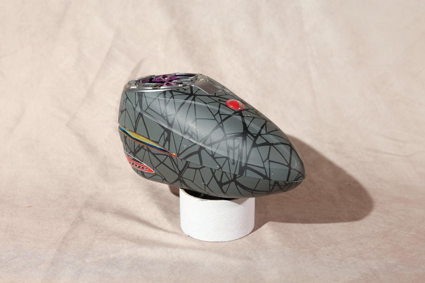 Dye Rotor Paintball Loader Hopper Grey Geometric Pattern Electronic Feeder
