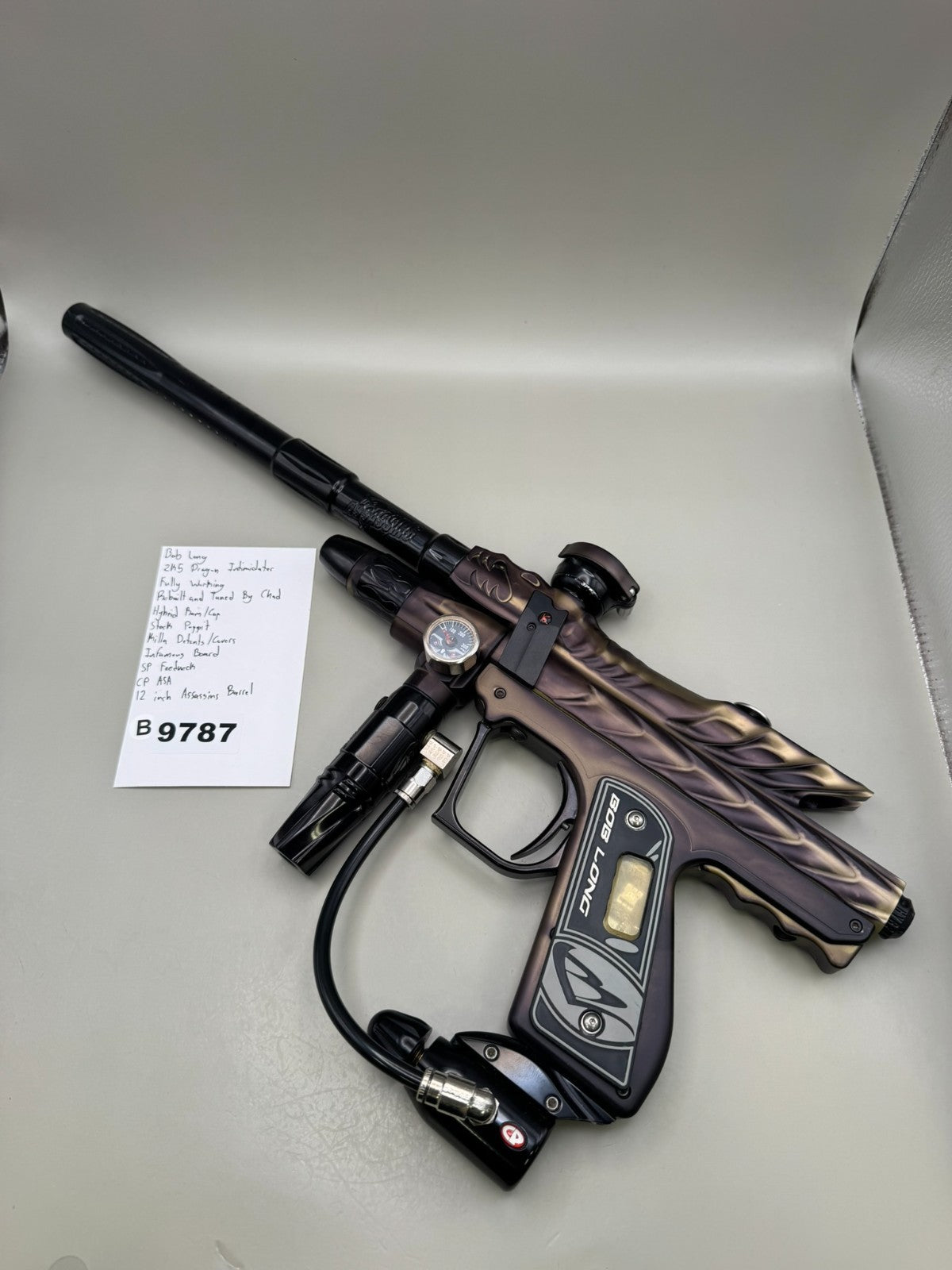 Bob Long 2k5 Dragon Intimidator - Paintball Marker Fully Working
