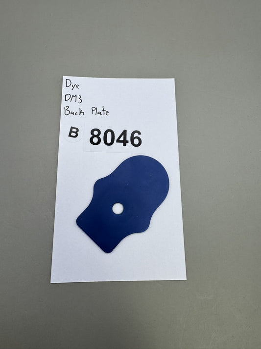 Dye DM3 Back Plate Black