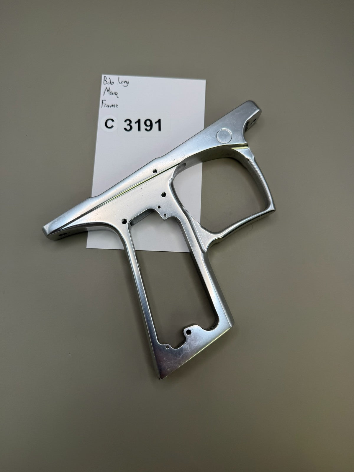 Bob Long Marq Paintball Frame Silver