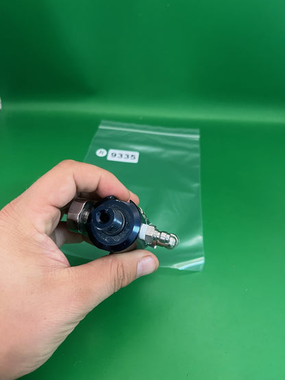 MacDev Conquest HPA Adjustable Tank Regulator Black 4500 PSI Dual Gauge
