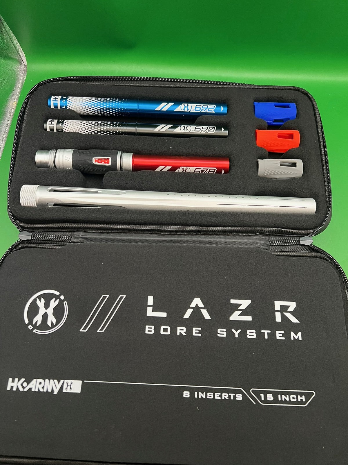 HK Army LAZR Bore System 15" Barrel Kit 8 Inserts .680-.692 Autococker