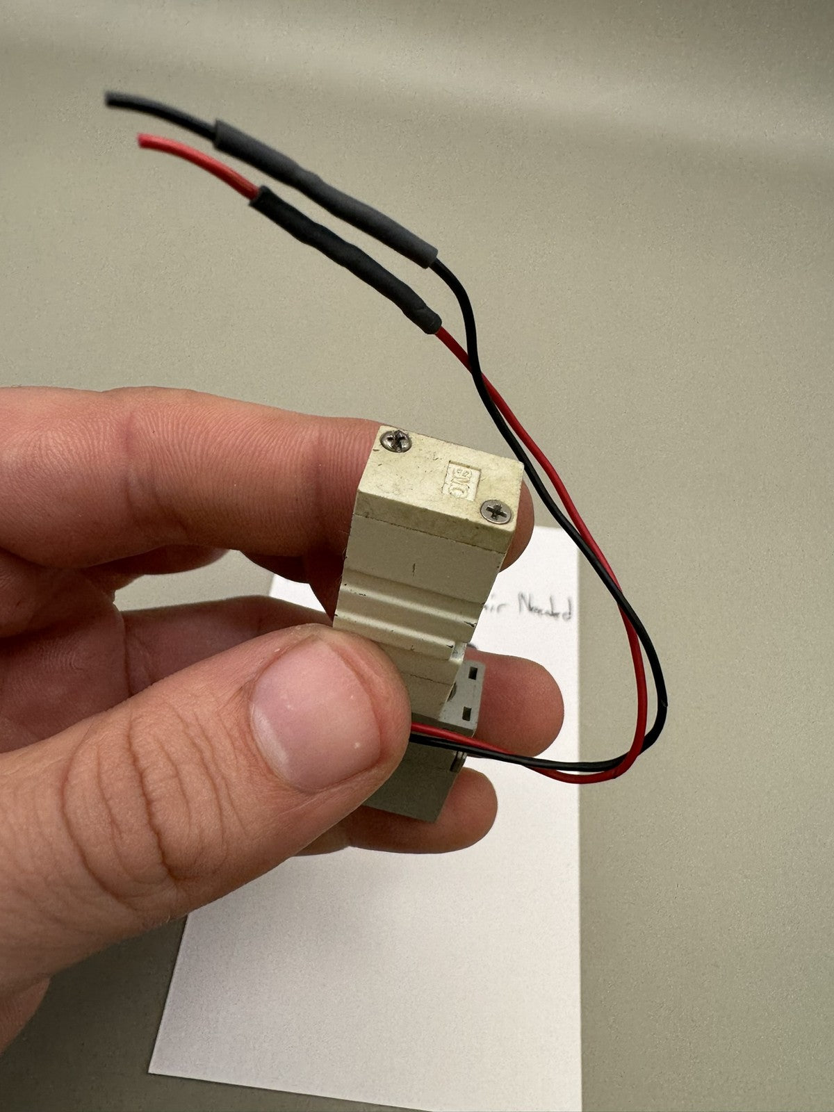 WDP Angel IR3 Solenoid White Wire Repair Needed