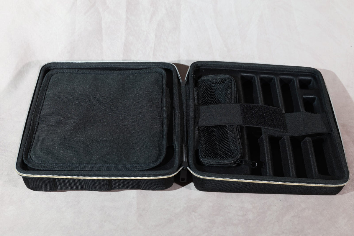 HK Army VCOM Paintball Marker Case Black Gold Hard Shell Carrying Storage