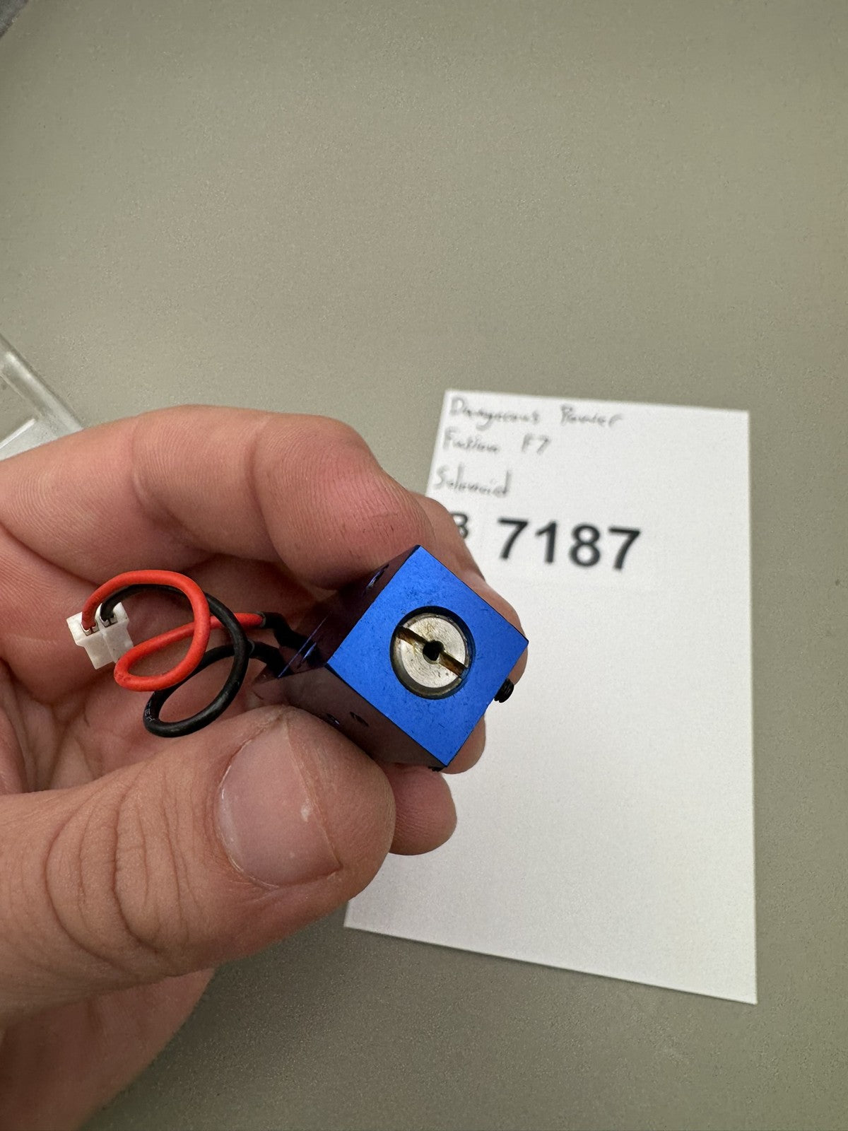 Dangerous Power Fusion F7 Solenoid Blue