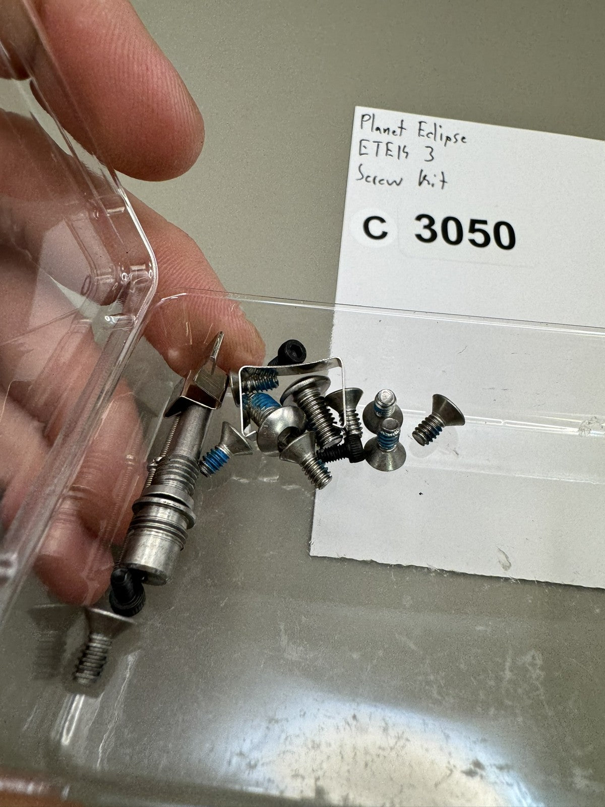 Planet Eclipse ETEK 3 Screw Kit Paintball Marker Parts